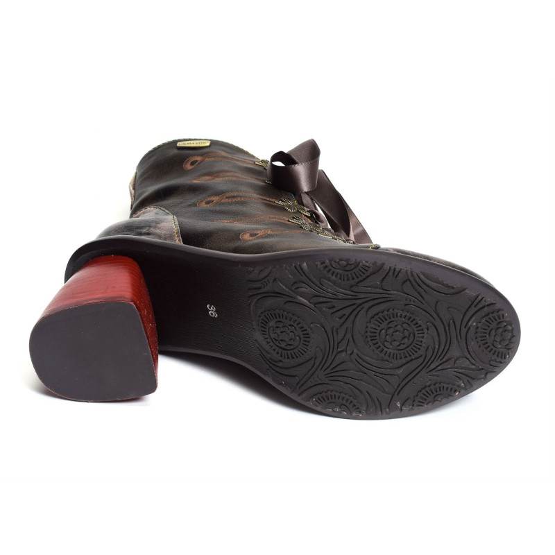 EVCAO 01 Anthracite, Bottines Laura vita