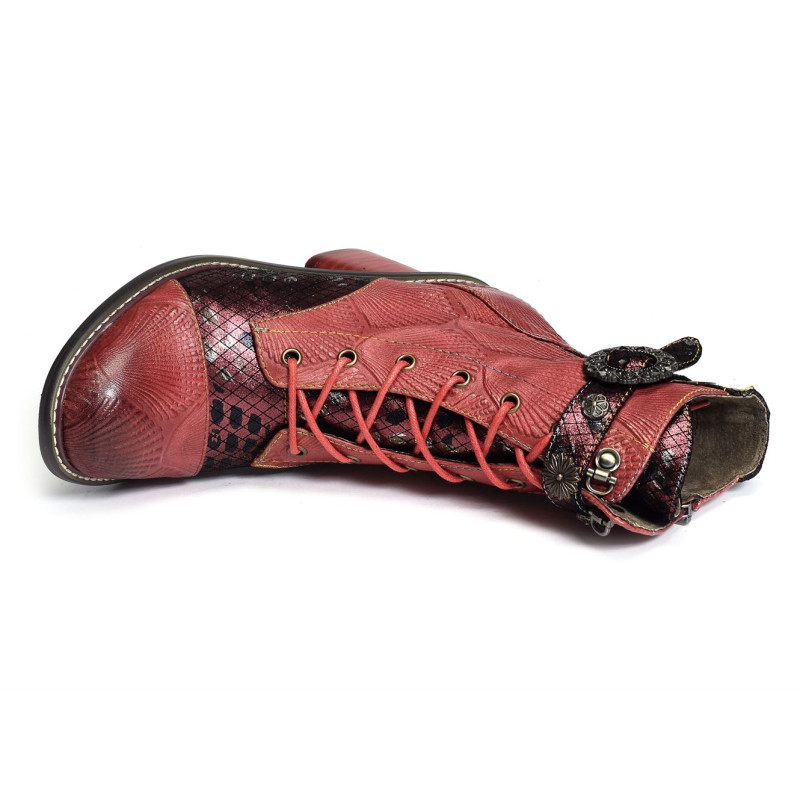 EVCAO 41 Rouge, Bottines Laura Vita
