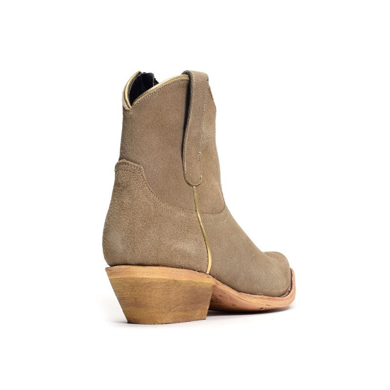 BOMBITA Taupe, Santiags  Mexicana