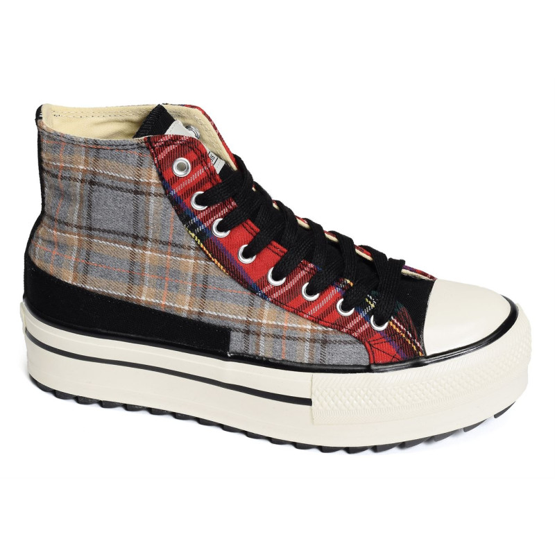 1061126 Multicolore, Chaussures montantes Victoria