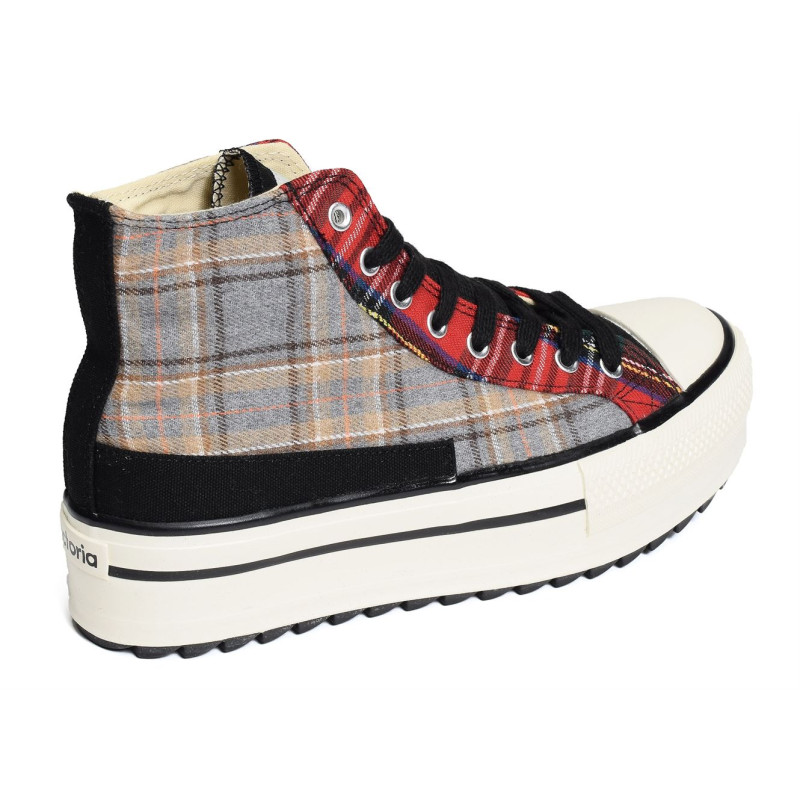 1061126 Multicolore, Chaussures montantes Victoria