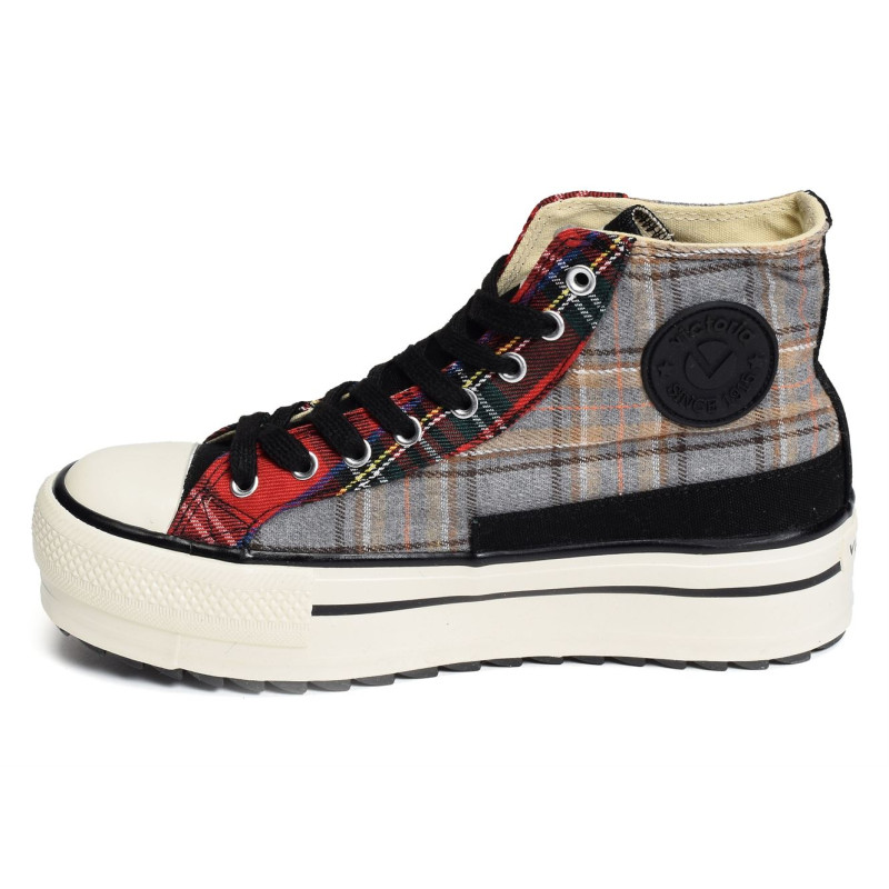 1061126 Multicolore, Chaussures montantes Victoria