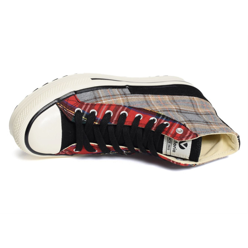 1061126 Multicolore, Chaussures montantes Victoria