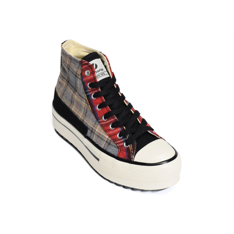 1061126 Multicolore, Chaussures montantes Victoria