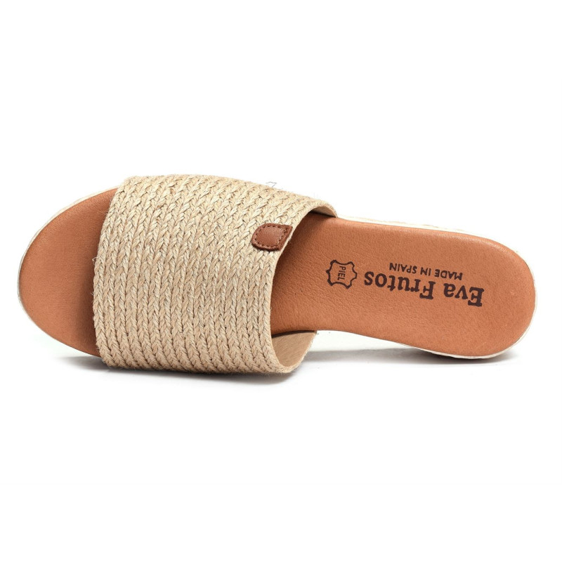 726 Naturel, Mules Eva Frutos