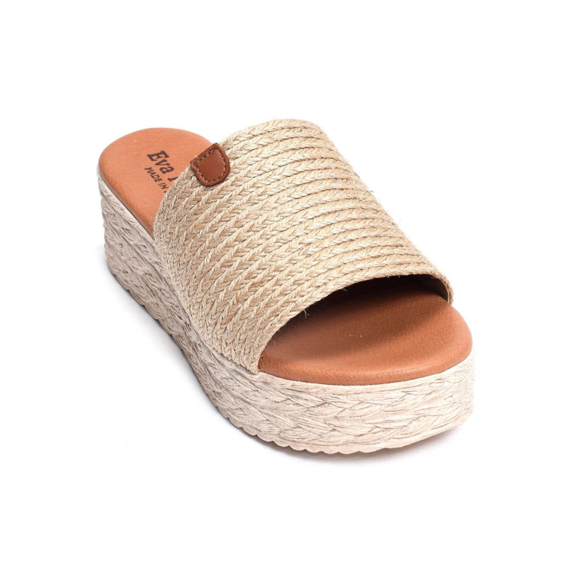 726 Naturel, Mules Eva Frutos