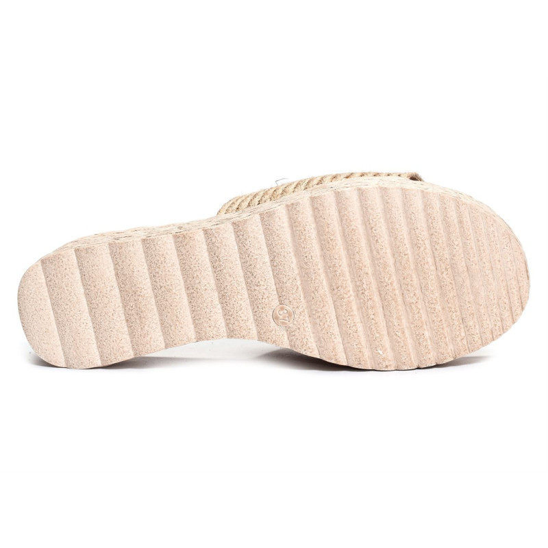 726 Naturel, Mules Eva Frutos