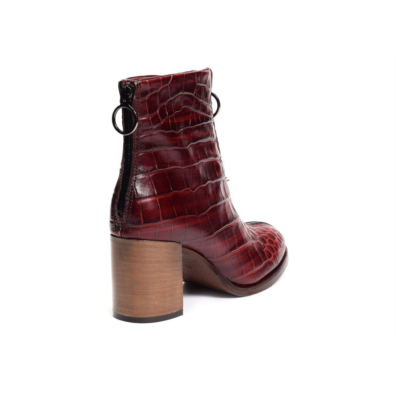 KARER Bordeaux, Bottines Metamorf ose