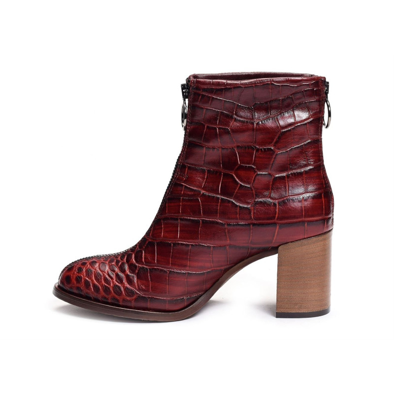 KARER Bordeaux, Bottines Metamorf ose