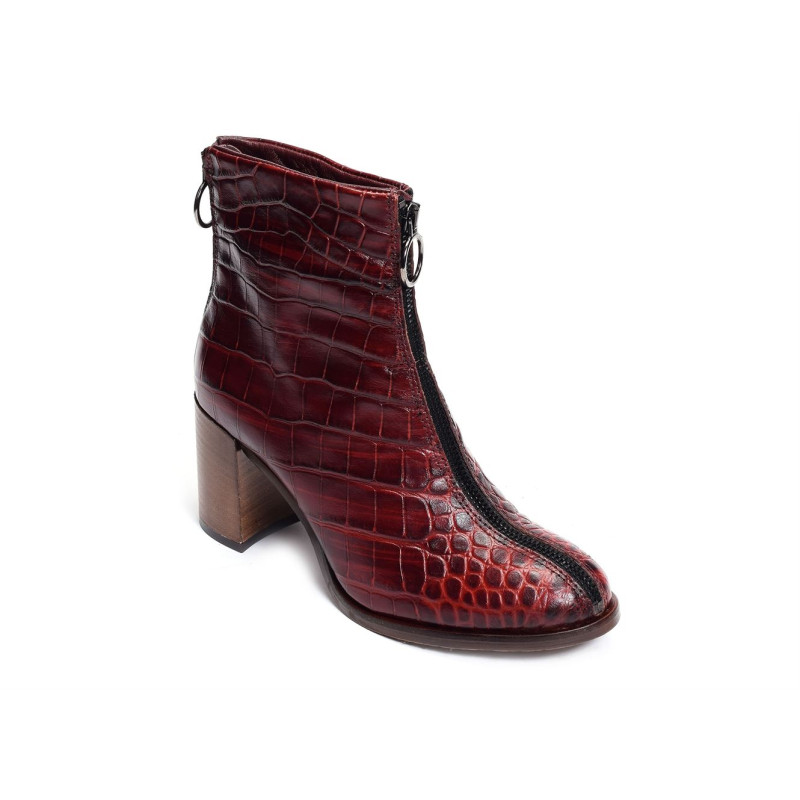 KARER Bordeaux, Bottines Metamorf ose