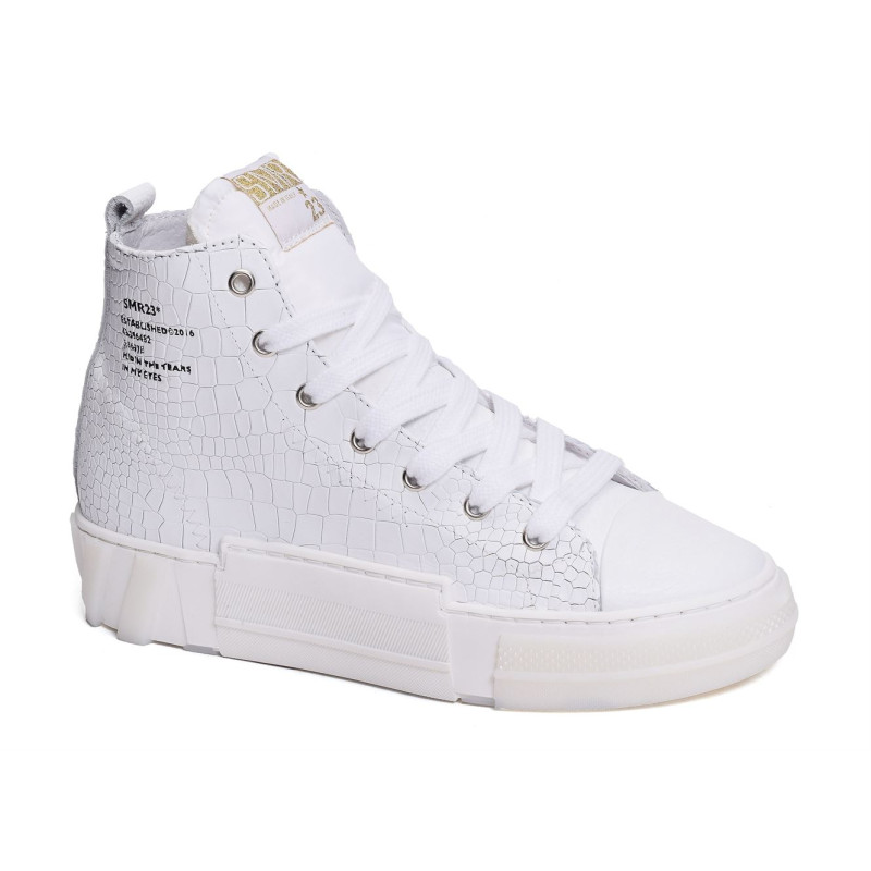 E252 Blanc, Baskets montantes Semerdjian