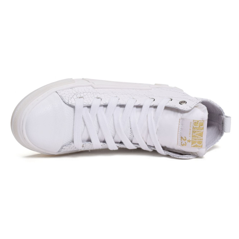 E252 Blanc, Baskets montantes Semerdjian