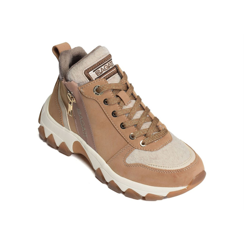 YUKI 95232 Camel, Baskets montantes Bagatt
