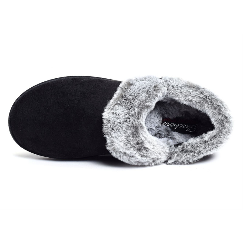COZY CAMPFIRE Noir, Ballerines Skechers
