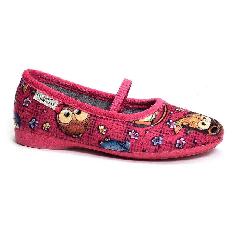 6327 Fuchsia, Ballerines La maison de l espadrille