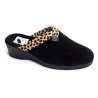 BARLO Noir Léopard, Mules La Bande à Mich