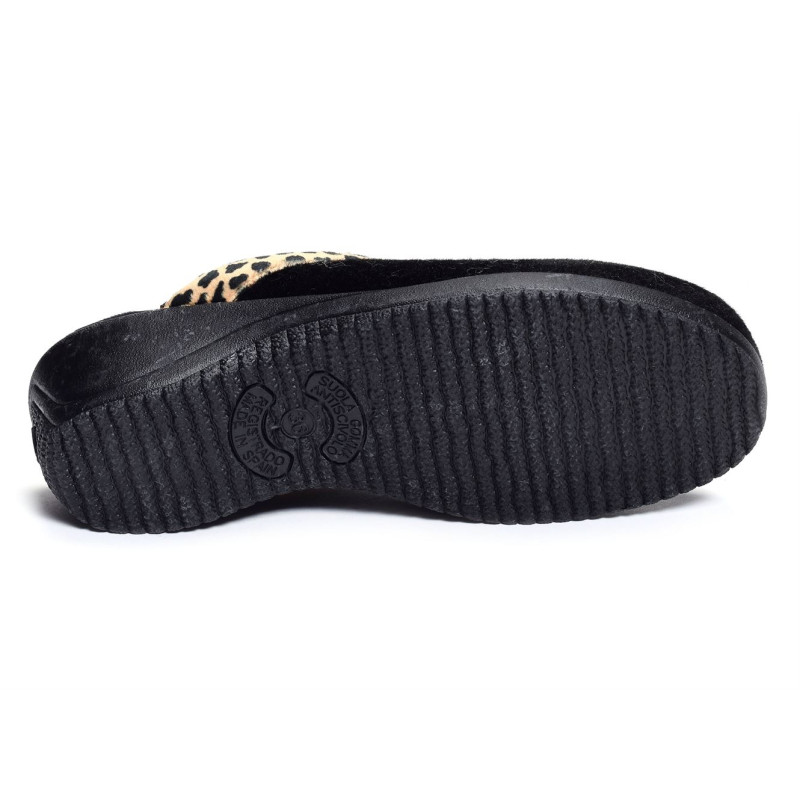 BARLO Noir Léopard, Mules La Bande à Mich