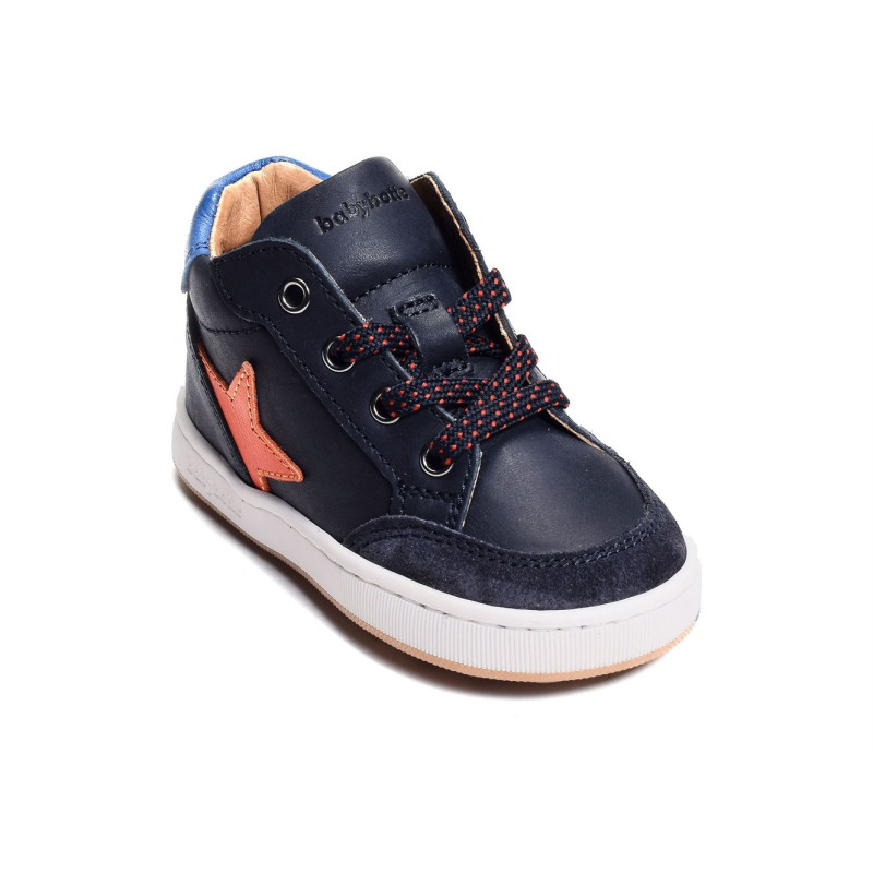 FLORIEN Marine, Chaussures à Lacets Babybotte