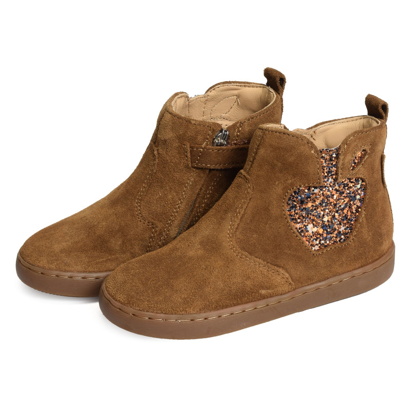 PLAY NEW APPLE Camel, Chelsea boots Shoopom