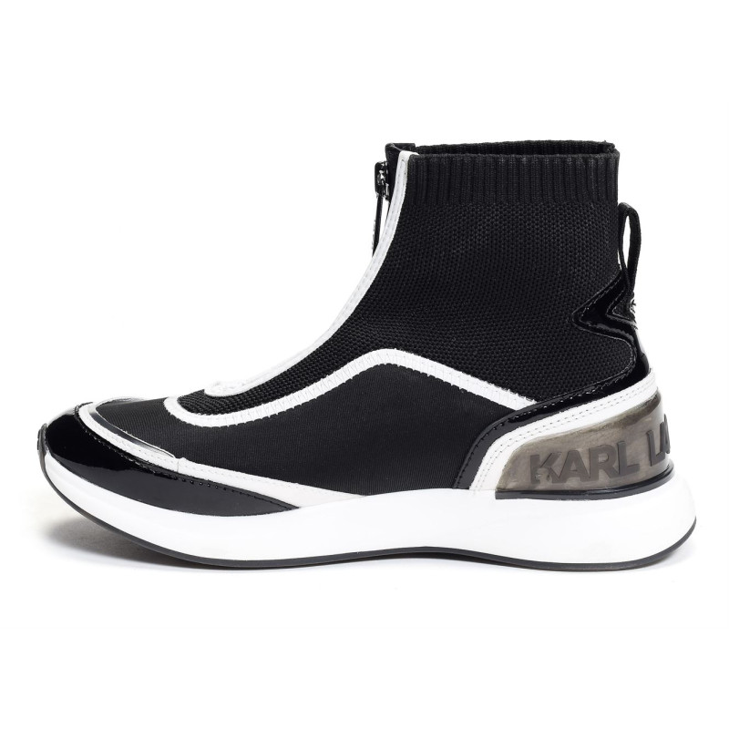 FINESSE ZIP BOOT Noir, Baskets montantes Karl lagerfeld