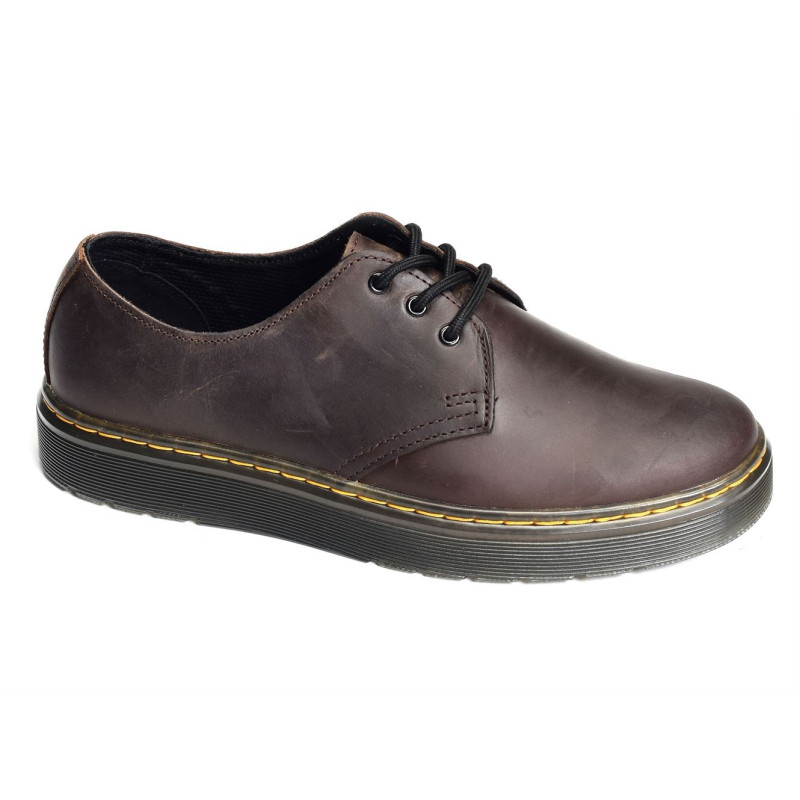 THURSTON LO Marron, Derbies Doc martens