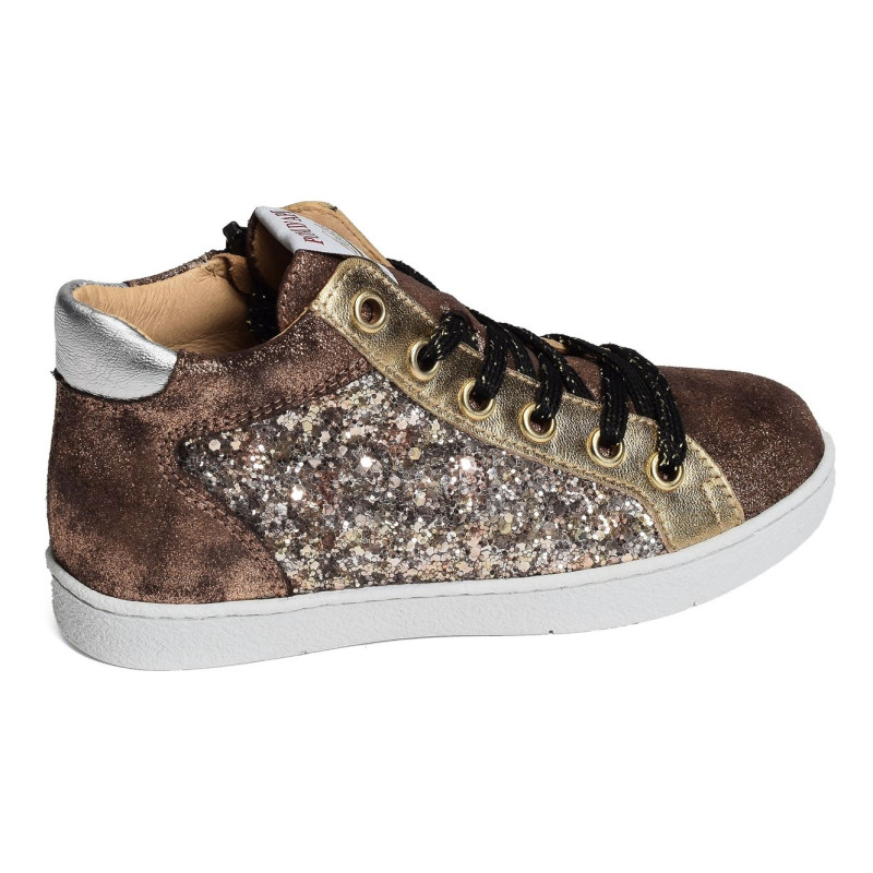 TOP ZIPPY Bronze, Chaussures à Lacets Pom d'Api