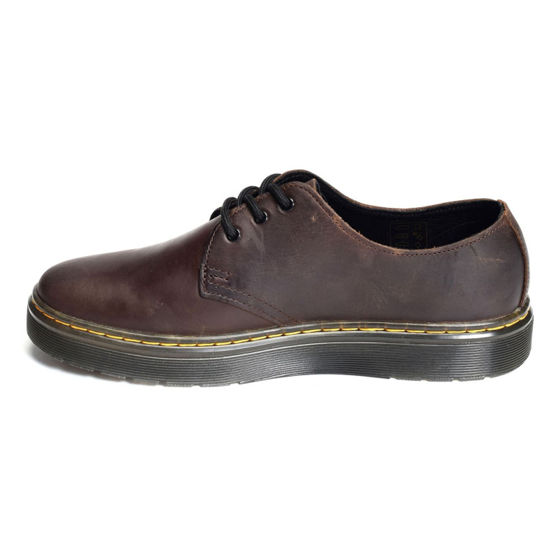 THURSTON LO Marron, Derbies Doc martens