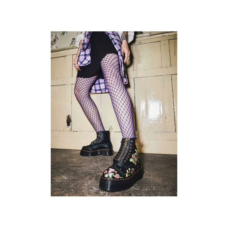 SINCLAIR BLOOM Fleurs, Boots Doc martens