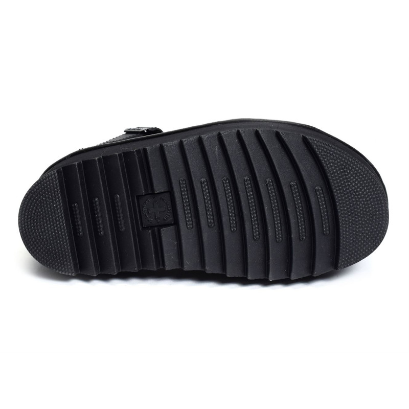 BLAIRE QUAD Noir, Nu-Pieds à plateforme Doc martens