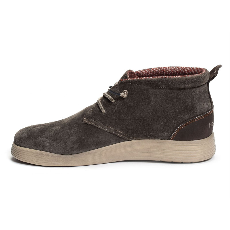 JO SUEDE Gris, Boots HeyDude