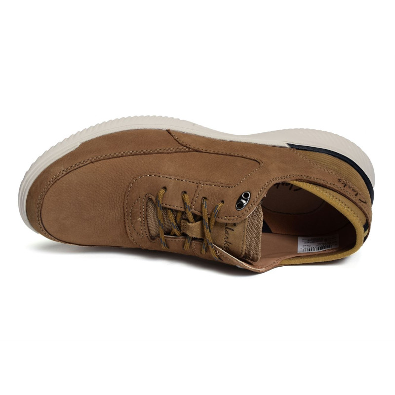 DONAWAY LACE Camel, Sneakers basses Clarks