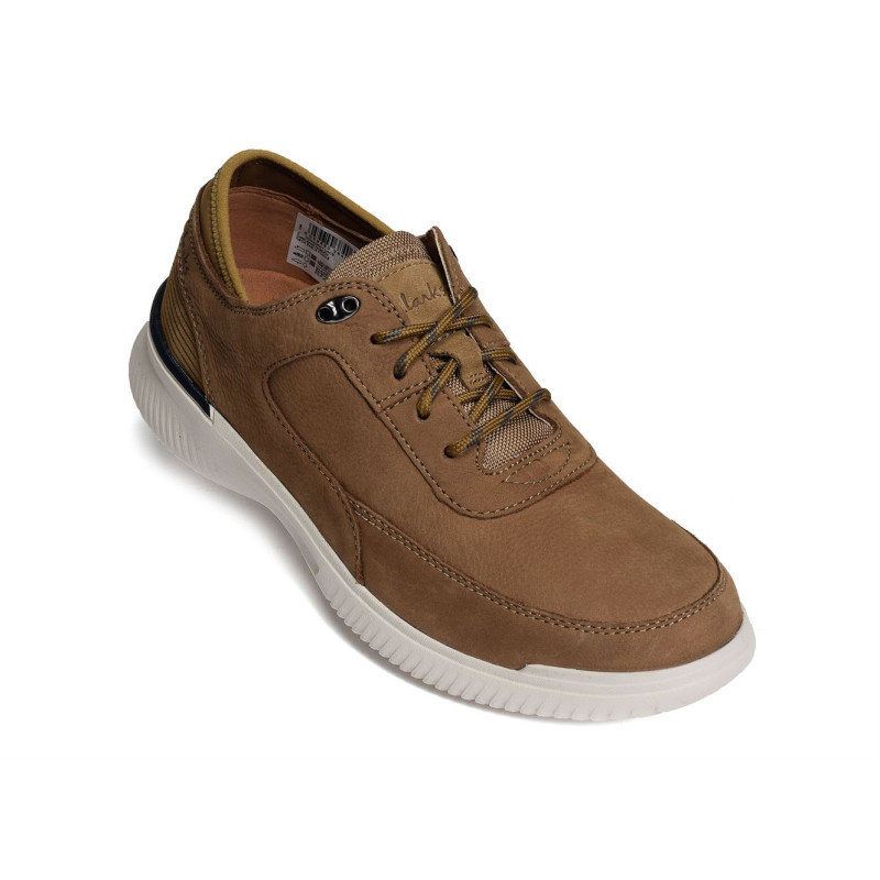 DONAWAY LACE Camel, Sneakers basses Clarks