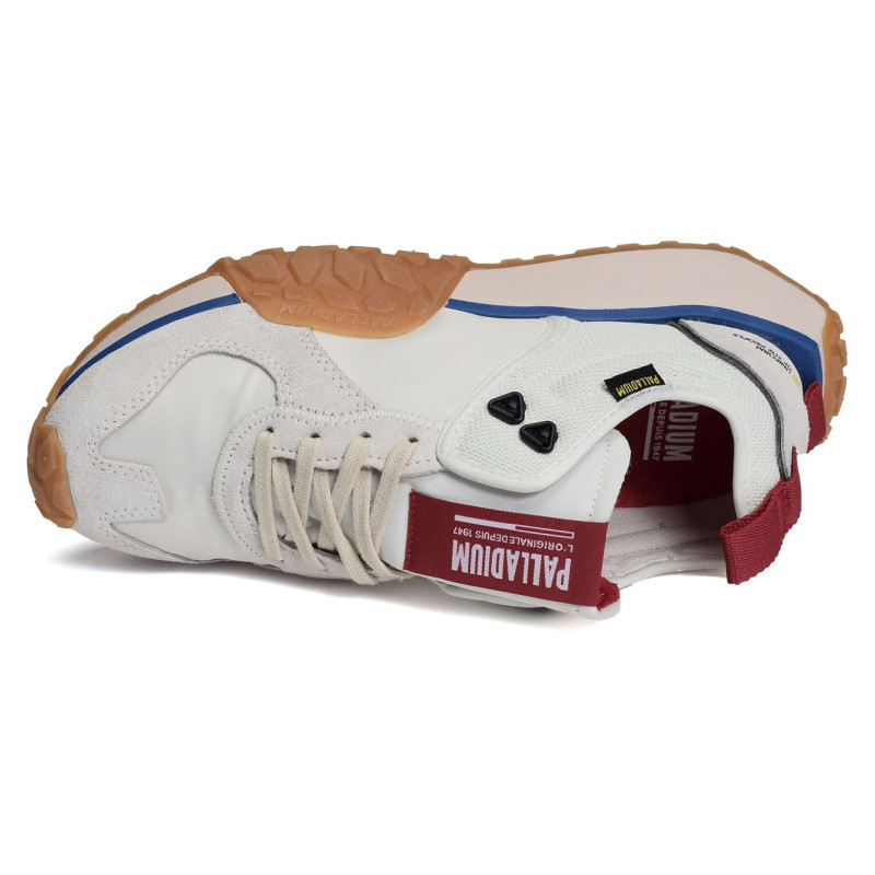 TROOP RUNNER Blanc, Sneakers basses Palladium