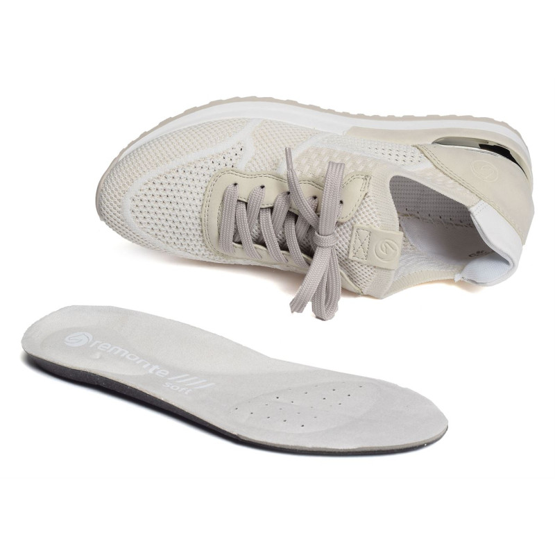 R2538 Beige, Chaussures basses Remonte