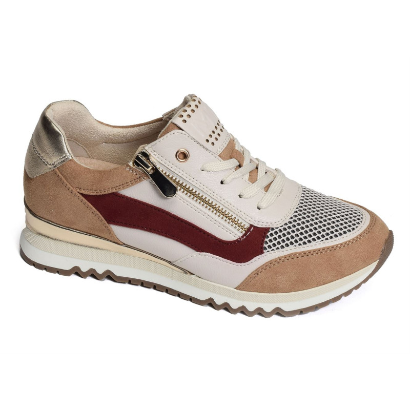 23730 Beige Rouge, Sneakers basses Marco tozzi
