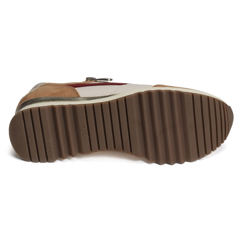23730 Beige Rouge, Sneakers basses Marco tozzi
