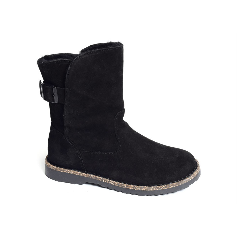 UPPSALA SHEARLING Noir, Boots Birkenstock