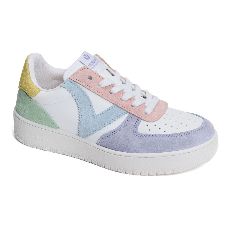 1258214 Blanc Multicolore, Sneakers basses Victoria