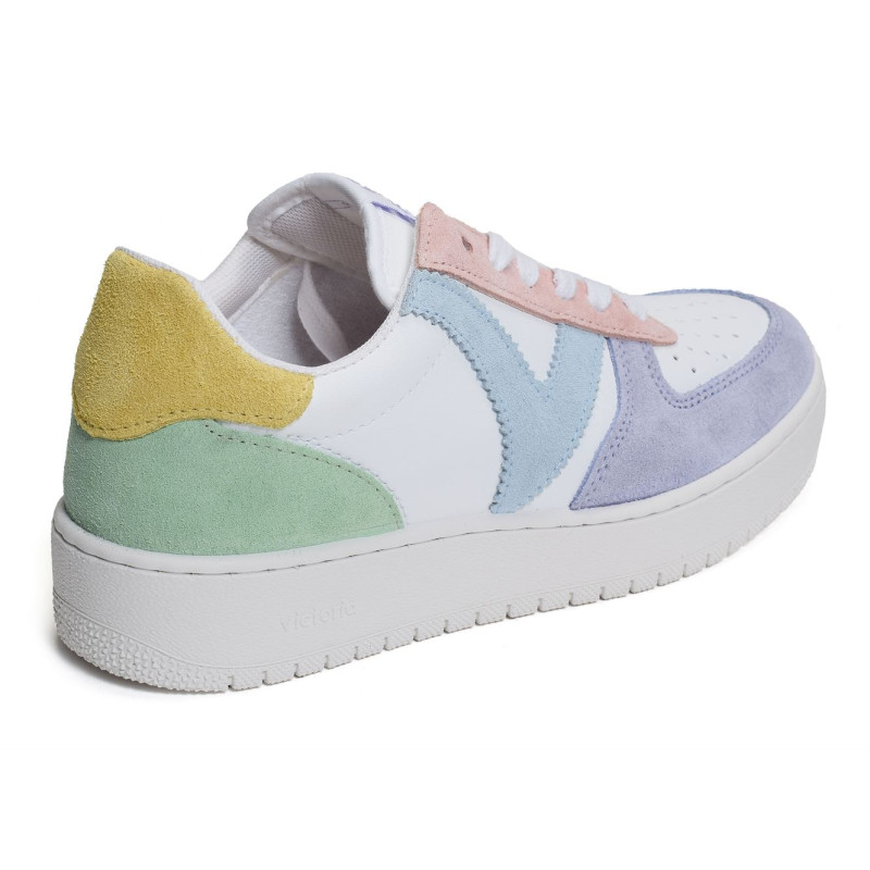 1258214 Blanc Multicolore, Sneakers basses Victoria