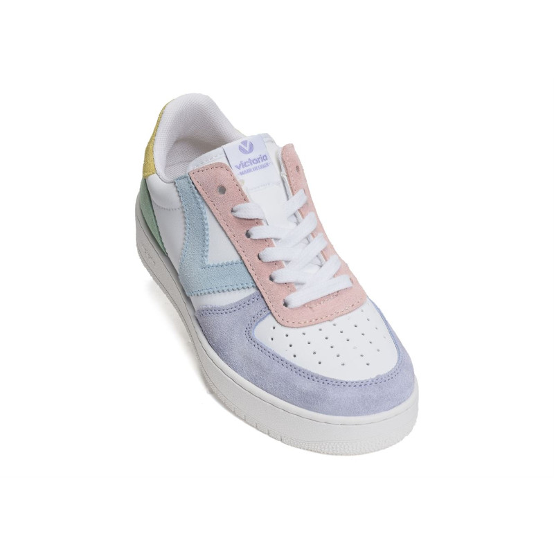 1258214 Blanc Multicolore, Sneakers basses Victoria