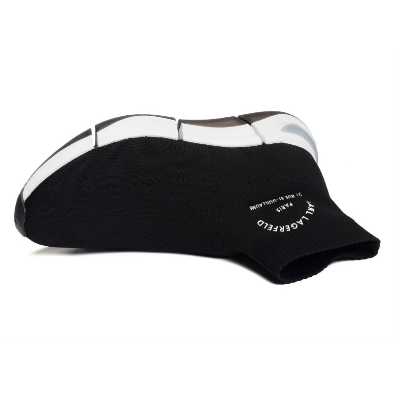 QUADRO MAISON Noir, Slip-On Karl lagerfeld