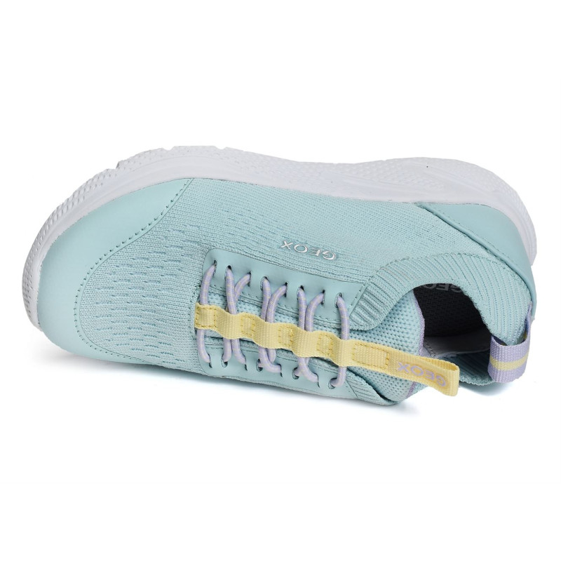 J SPRINTYE GB Bleu Ciel, Baskets running Geox
