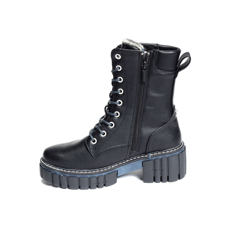 1447506 Noir, Boots Mustang