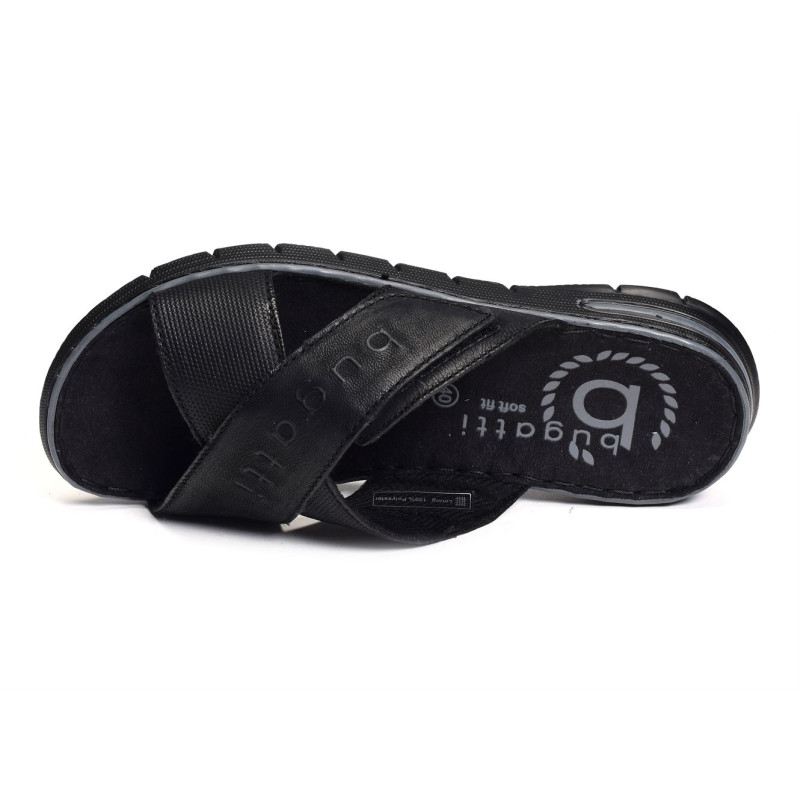 DARIO A3282 Noir, Mules Bugatti
