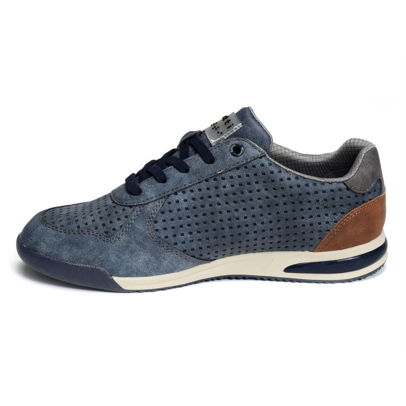 TREVOR A3801 Bleu, Sneakers basses Bugatti