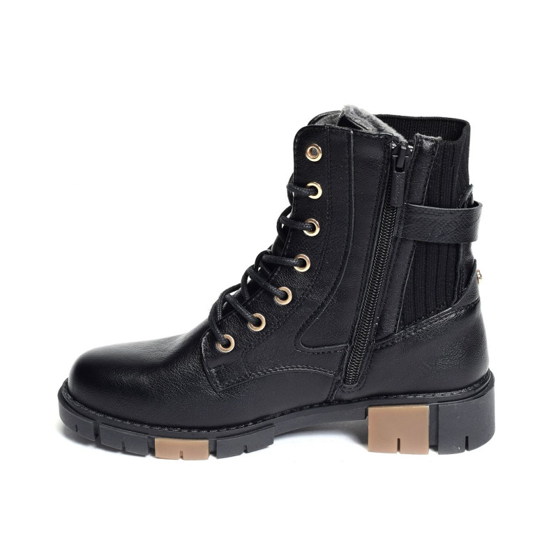 1443502 Noir, Boots Mustang
