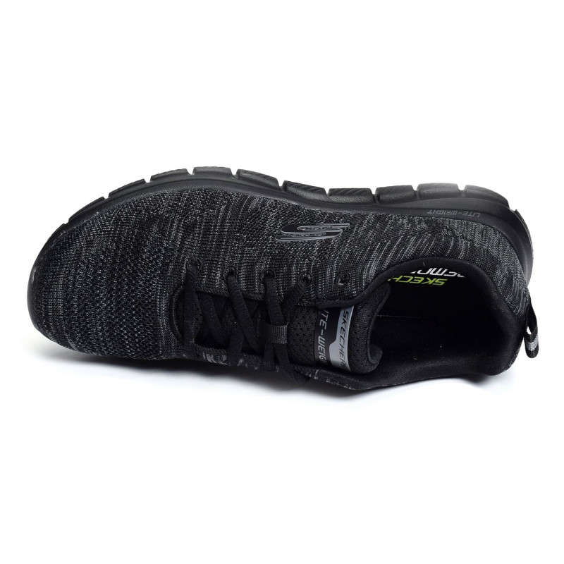 TRACK FRONT RUNNER Noir, Baskets running Skechers