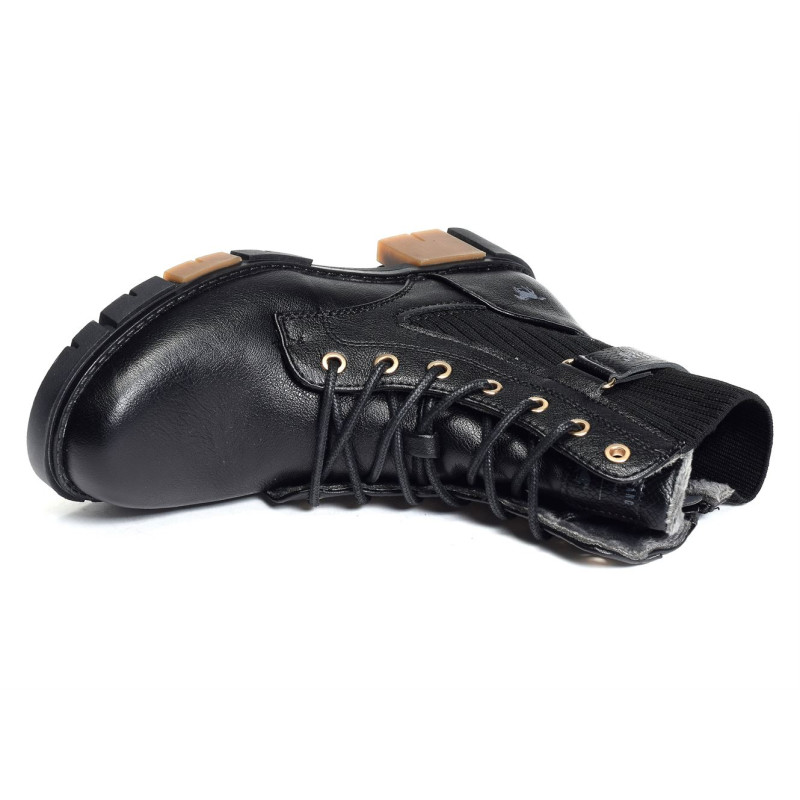 1443502 Noir, Boots Mustang