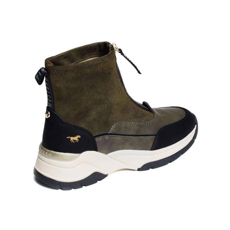 1438501 Kaki, Baskets montantes Mustang