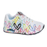 UNO SPREAD THE LOVE Blanc Multicolore, Sneakers basses Skechers